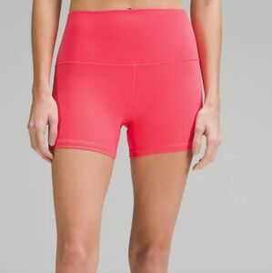 Lululemon align shorts lip gloss 4" size 8 NWT